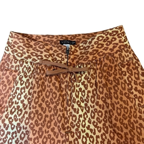 Venus Leopard Cheetah Animal Print Cargo Pants - Picture 6 of 16